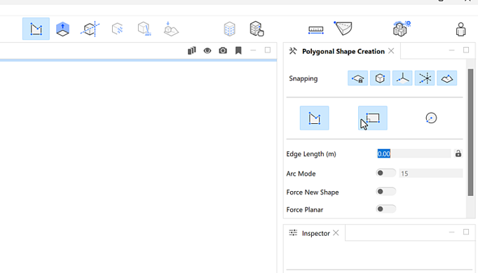Shape creation tools Shape creation tools