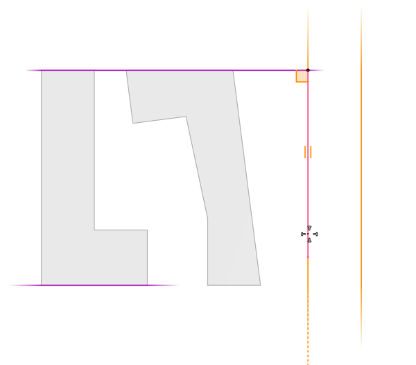 Use guides to create shape Use guides to create shape