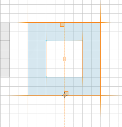 Midpoint of shape with hole Midpoint of shape with hole