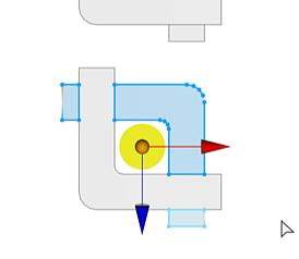 Shapes before separating Shapes before separating