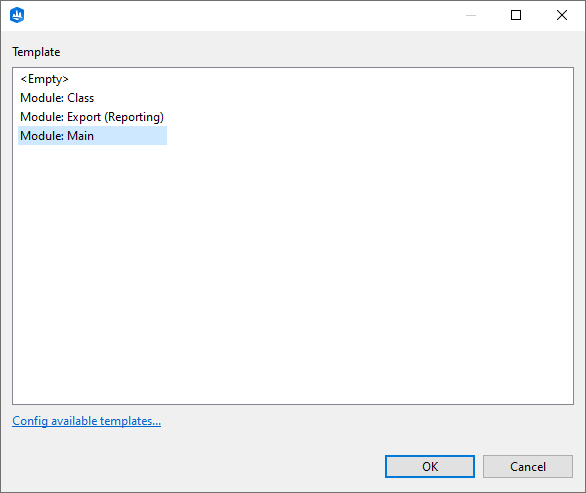 Module: Main template Module: Main template