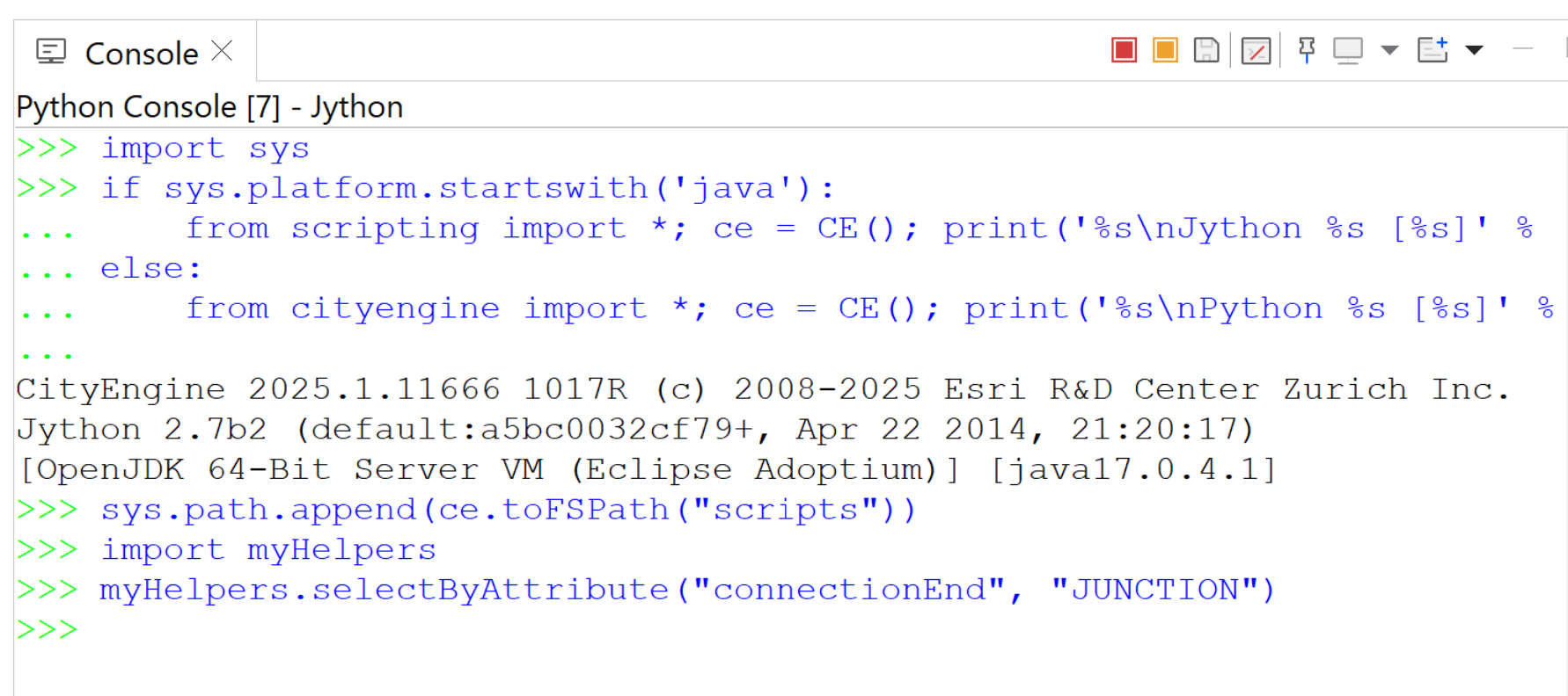 Calling the custom selection function Calling the custom selection function