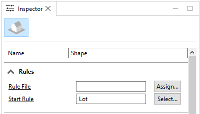 Shape without rules assigned Shape without rules assigned