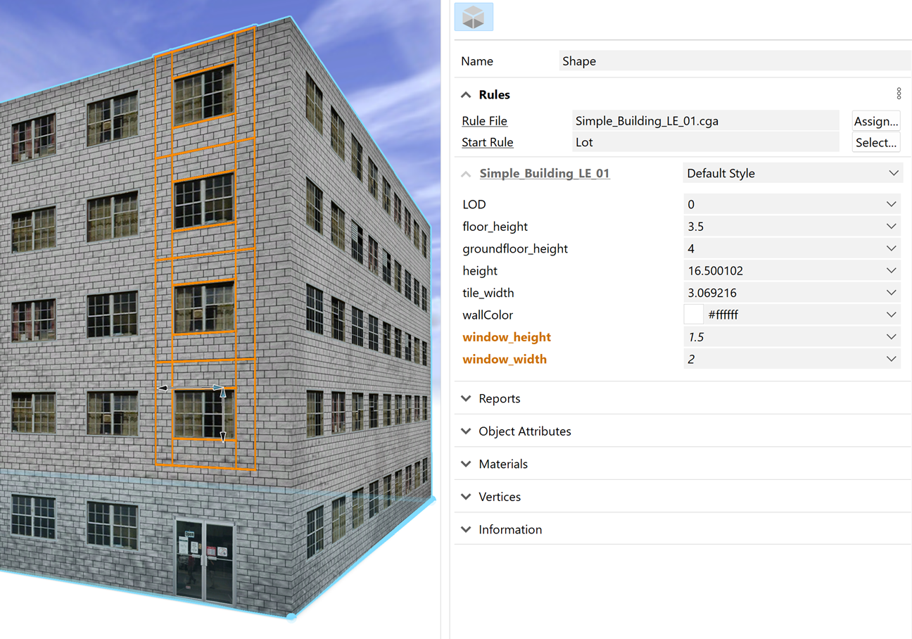 Local edit selections with patterns Local edit selections with patterns