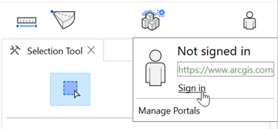 Not signed in drop-down menu Not signed in drop-down menu