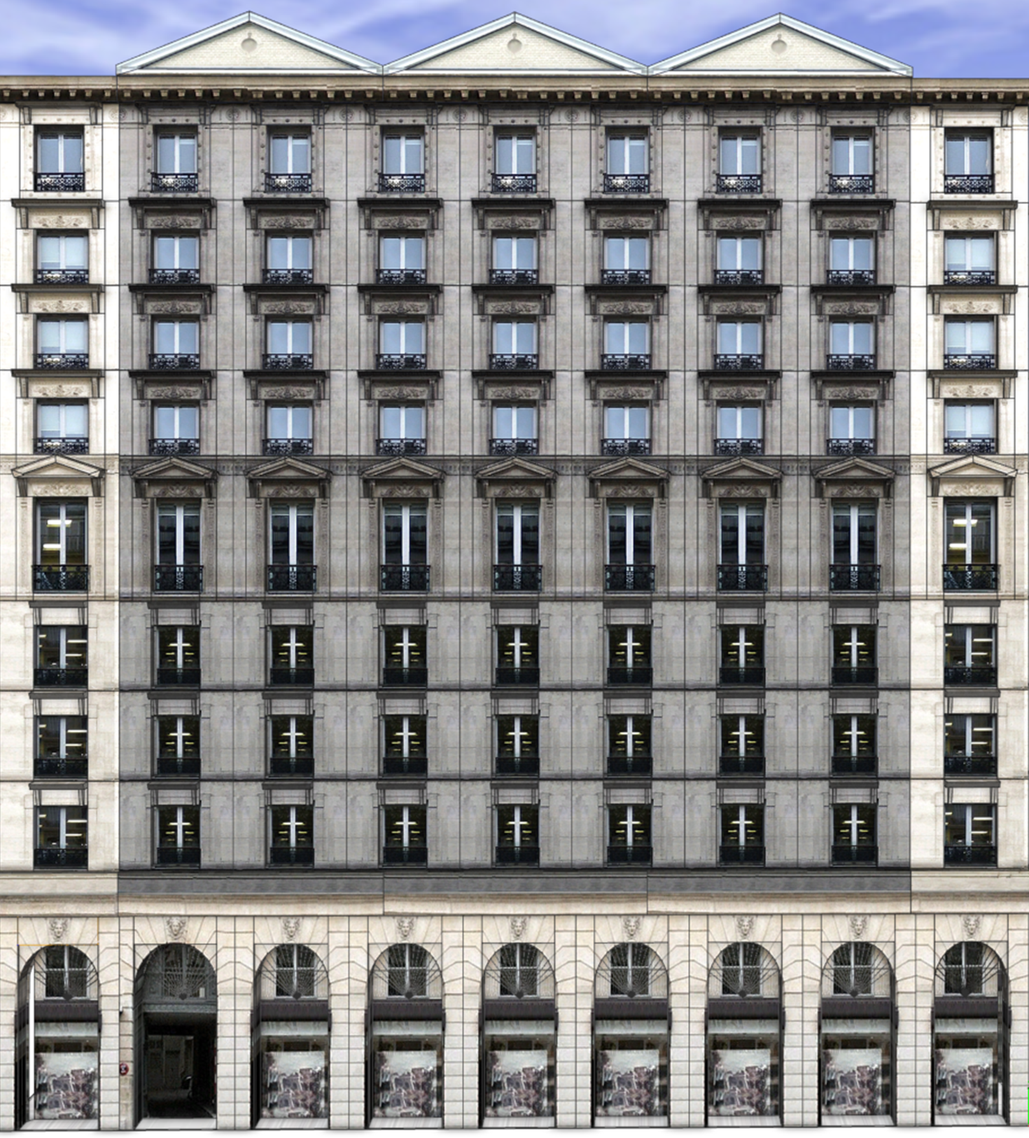 Facade after relinking Facade after relinking