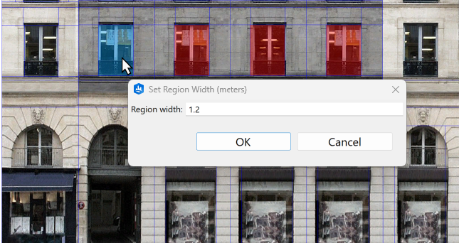 Set region width advanced facade Set region width advanced facade