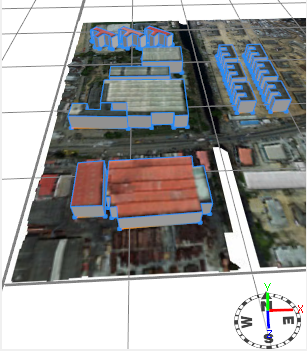 Mass model with roof rule added