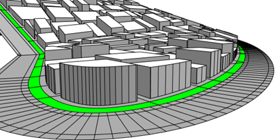 setback street front cga arcgis cityengine garten building remainder 00ff00 offset rand extrude inside color operation