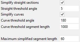 Combined segments with length limited settings