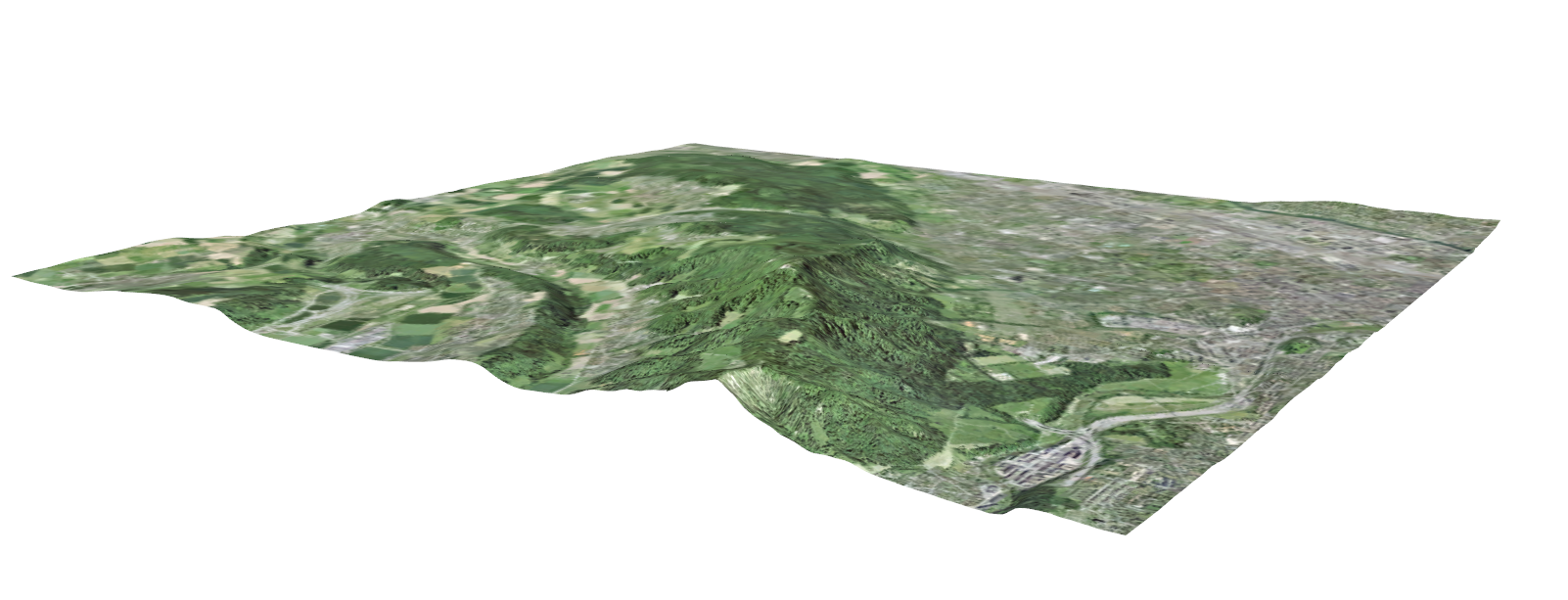 exporting terrain from cityengine