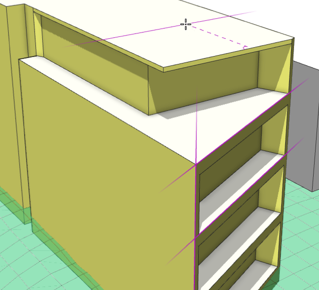 Guide creation with offset