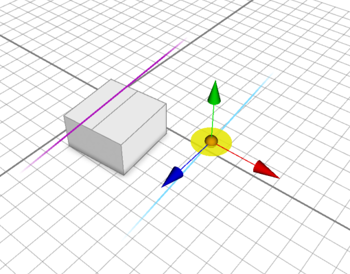 Modify a guide with transform tool