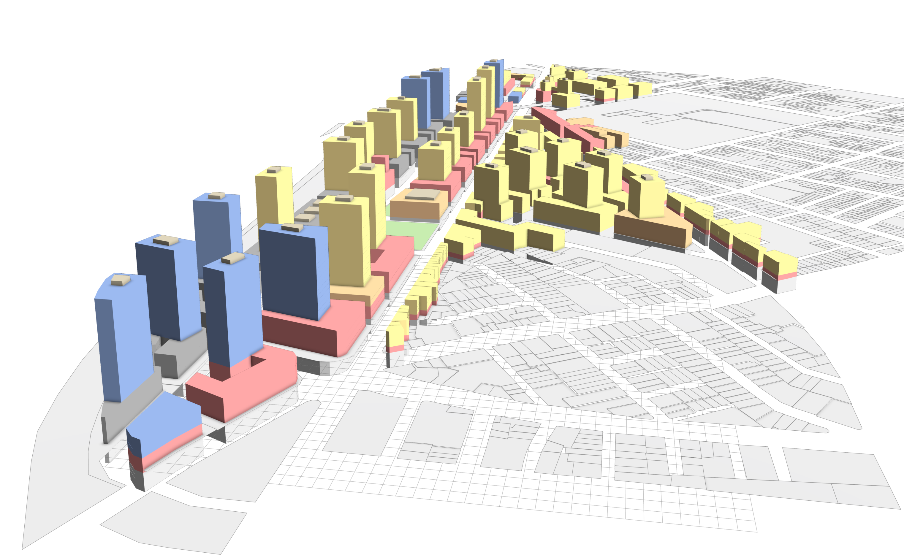 ArcGIS Urban plan in