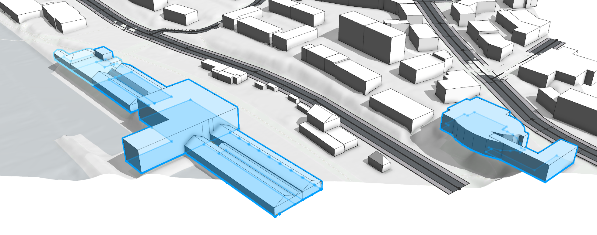 Shapes with alignements issues fixed