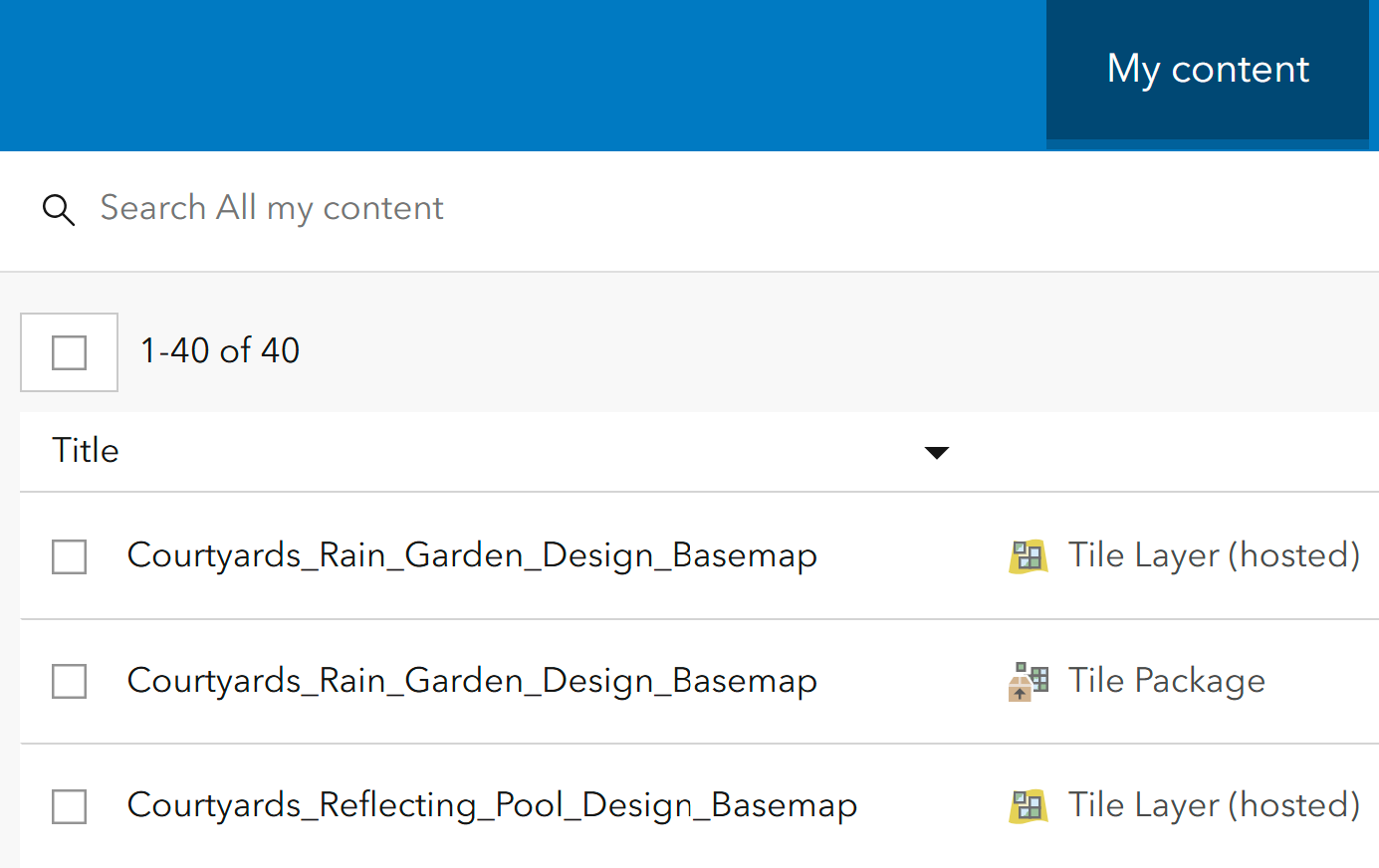 RainGarden Basemap in