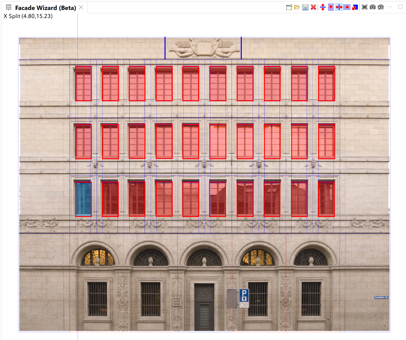 All windows split out