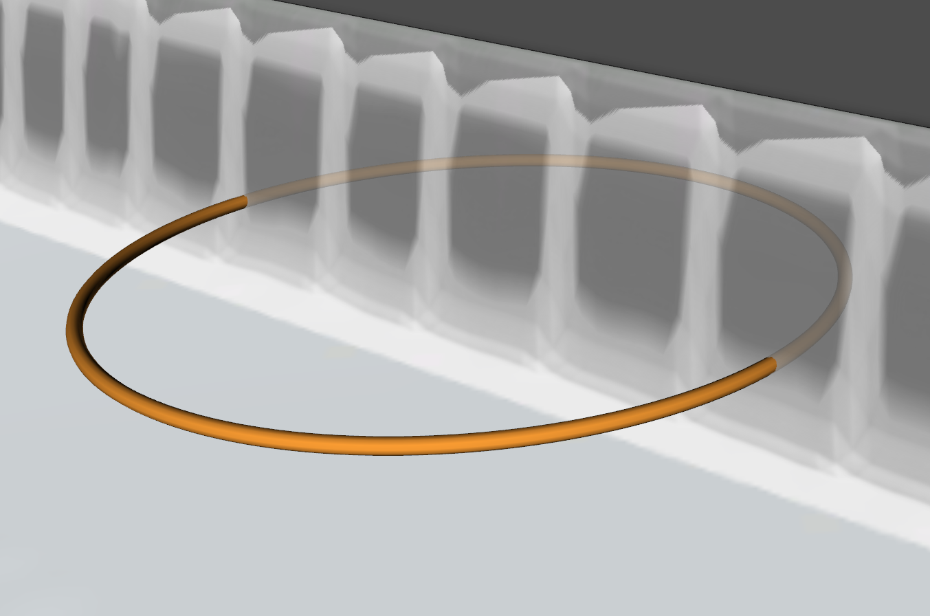 Using the Terrain Smooth Brush tool
