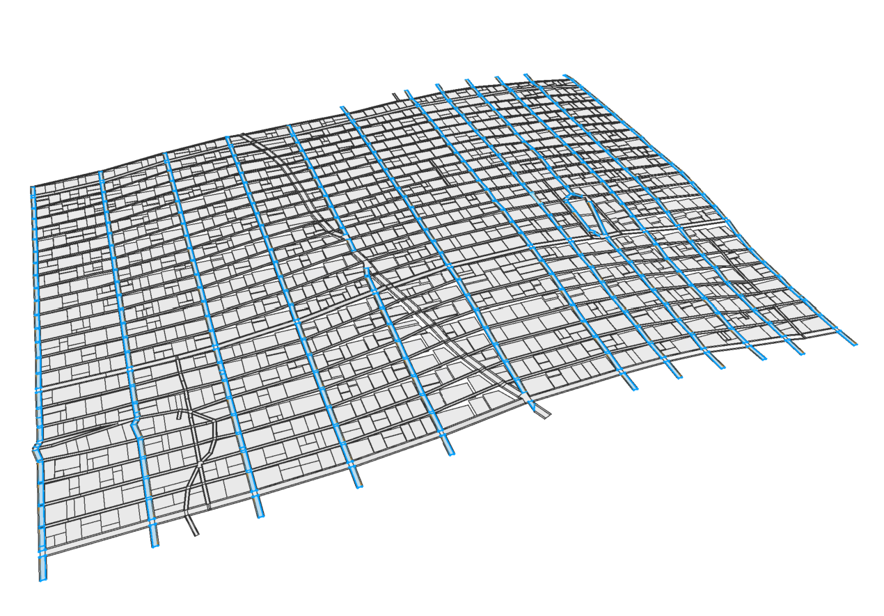 Sidwalks are selected