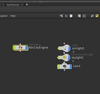 abc subnode in Houdini