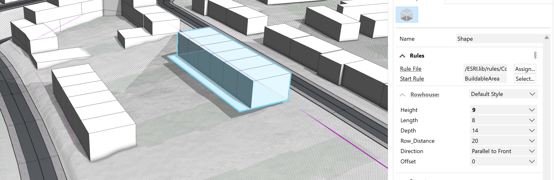 Section B Mass models generated
