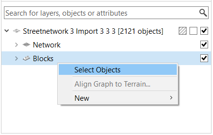 Select lots in Scene Editor window