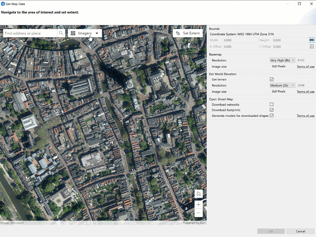 Vector tiles in Get Map Data