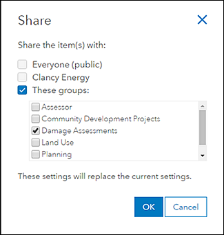 Create And Share A Map For Data Collection Collector For Arcgis Classic Documentation