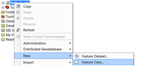 create features arcmap