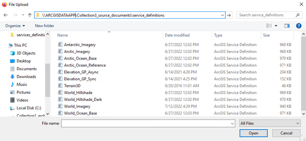 Service definitions from Collection 3 Service definitions from Collection 3