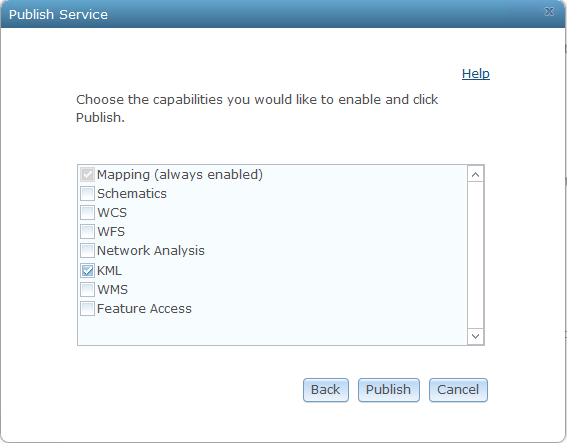 Capabilities options to enable or disable Capabilities options to enable or disable
