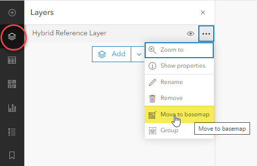 Move to basemap in Map Viewer Move to basemap in Map Viewer