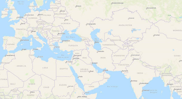 Navigation style in Spanish Navigation style in Spanish