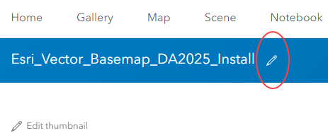 Item page showing hosted tile layer with incorrect title and Edit button Item page showing hosted tile layer with incorrect title and Edit button
