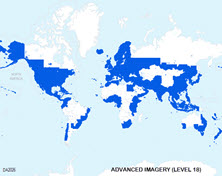 Coverage for World Advanced Imagery Level 18 Coverage for World Advanced Imagery Level 18
