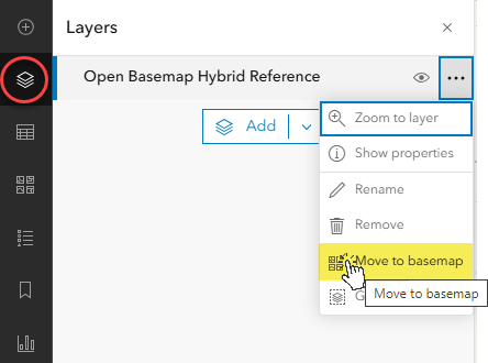Move to basemap in Map Viewer Move to basemap in Map Viewer