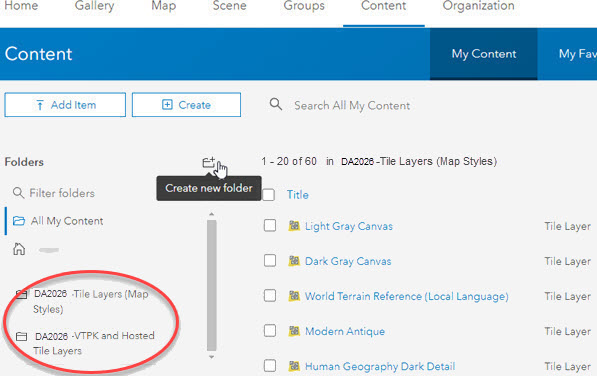My Content with folder name suggestions My Content with folder name suggestions