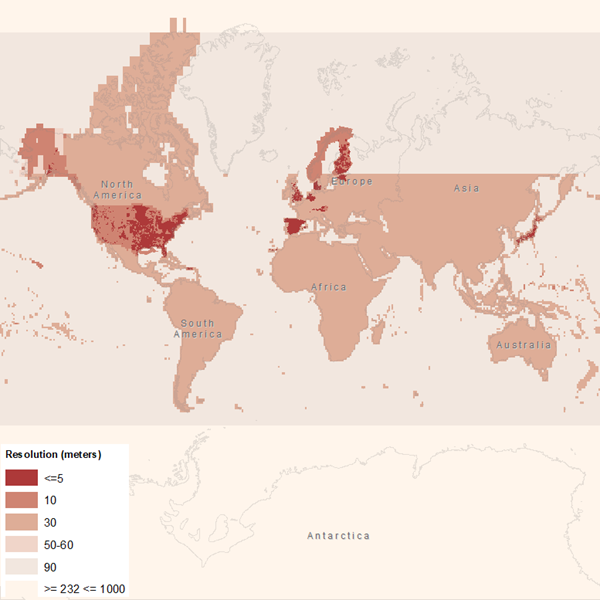 World Elevation coverage (Terrain3D)