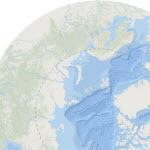 Arctic Ocean Base map
