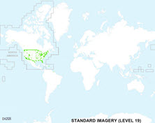 Coverage for World Standard Imagery Level 19