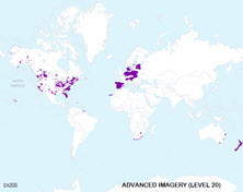 Coverage for World Advanced Imagery Level 20 Coverage for World Advanced Imagery Level 20