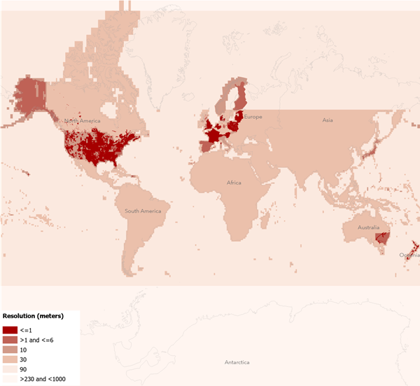 World Elevation coverage (Terrain3D)