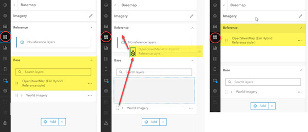 Move to Reference Layer in Map Viewer