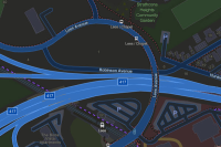 OpenStreetMap (Esri Street Night style) thumbnail