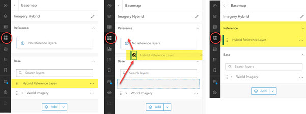 Move to Reference Layer in Map Viewer