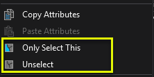 Context menu