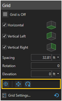 Grid toolbar Grid toolbar