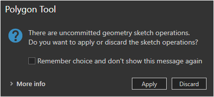 Unfinished sketch geometry Unfinished sketch geometry