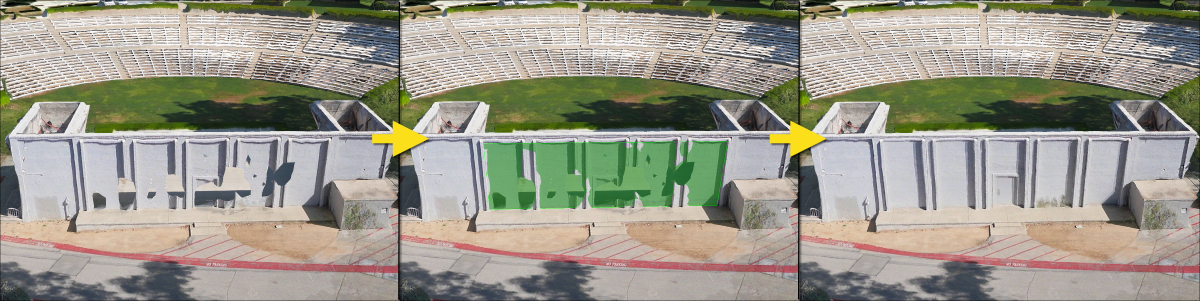 3D Correction feature workflow