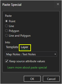 Paste Special Layer
